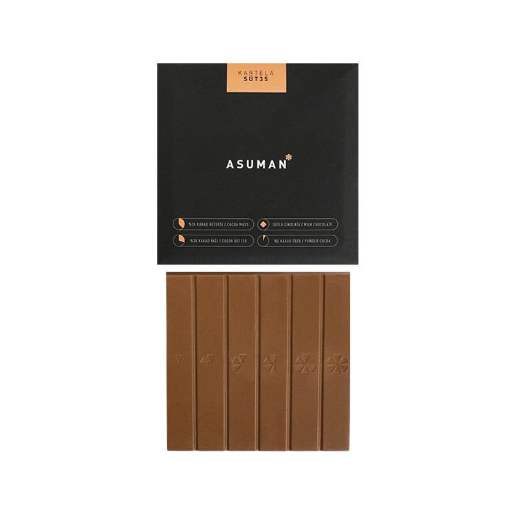 %35 Sütlü Çikolatalı Tablet