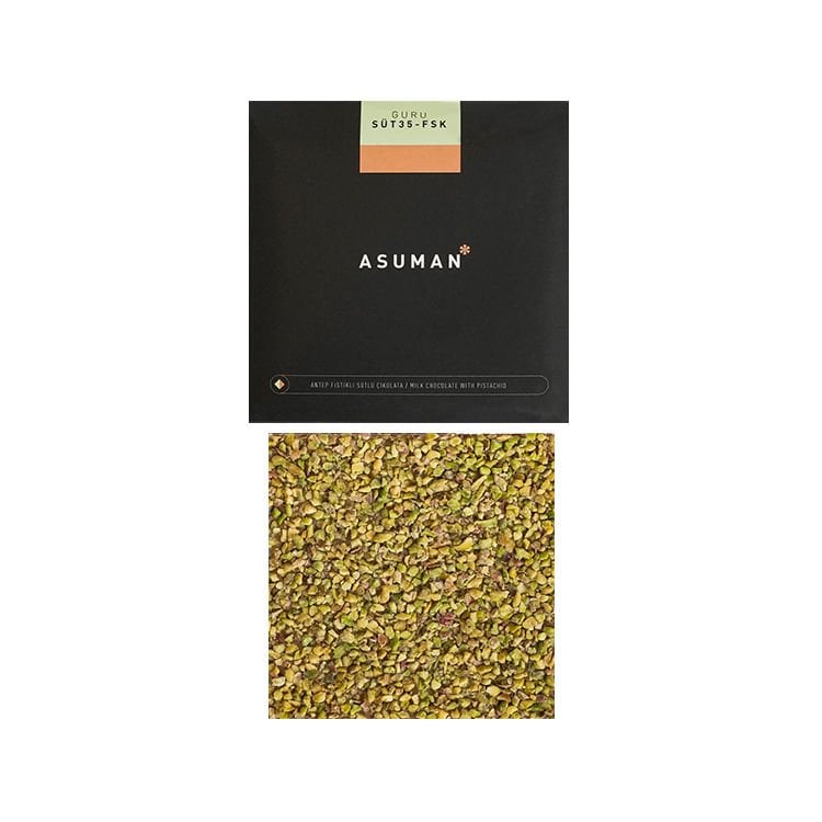 Sütlü Çikolatalı Antep Fıstıklı Tablet
