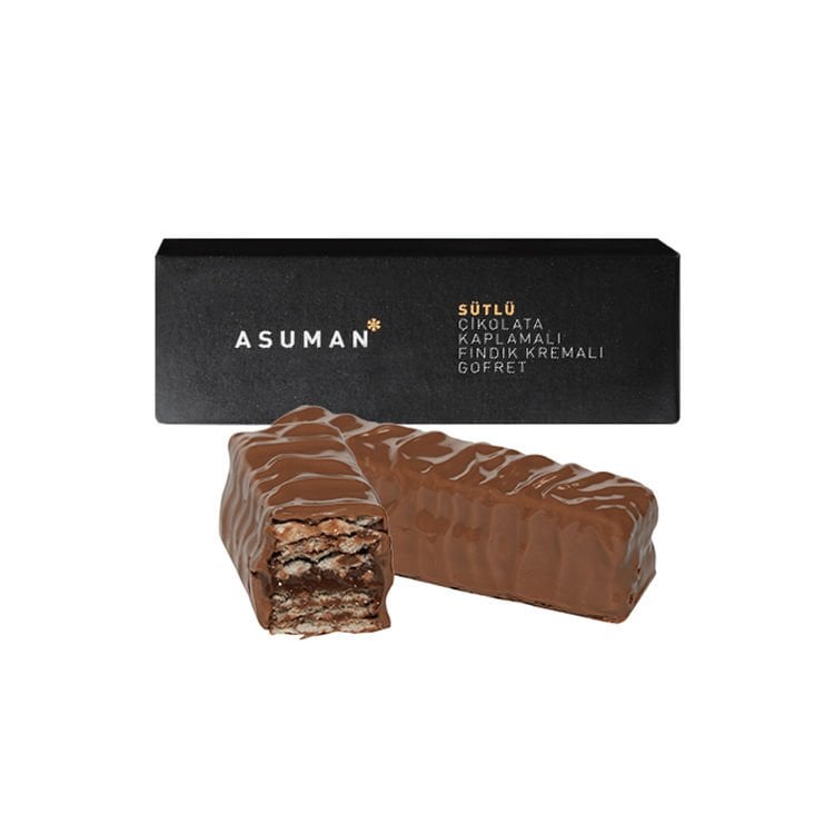 5'li Sütlü Çikolata Kaplamalı Fındık Kremalı Gofret