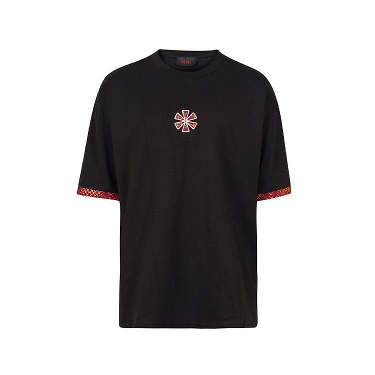 Asuman X Tapis Siyah Tişört