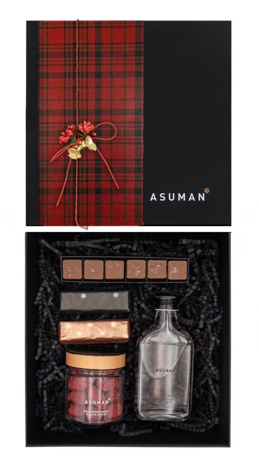 Hediye Kutusu | Karamel, Çikolata ve Frambuaz Dokunuşu