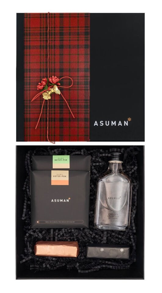 Hediye Kutusu | Çikolata Tabletleri ve Gofret Dokunuşu