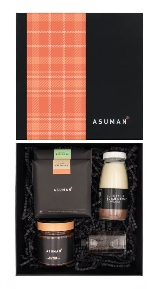 Hediye Kutusu | Eritilebilir Çikolata ve Krema Dokunuşu